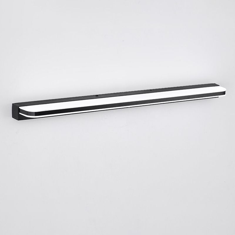 Modern Style Rectangle Vanity Wall Lights Metal 1 Light Vanity Mirror Lights