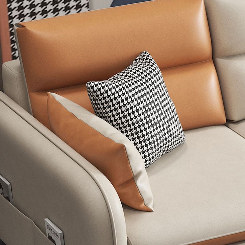 102.36" D x 62.99" W x 29.53" H Fabric Left Orientation Sofa with Storage