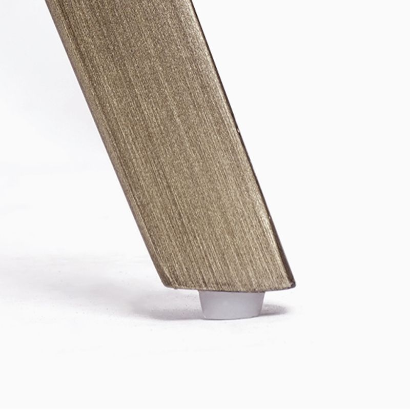 Glam Leather Bar Stool Backrest Gold Frame Counter Stool for Bristol