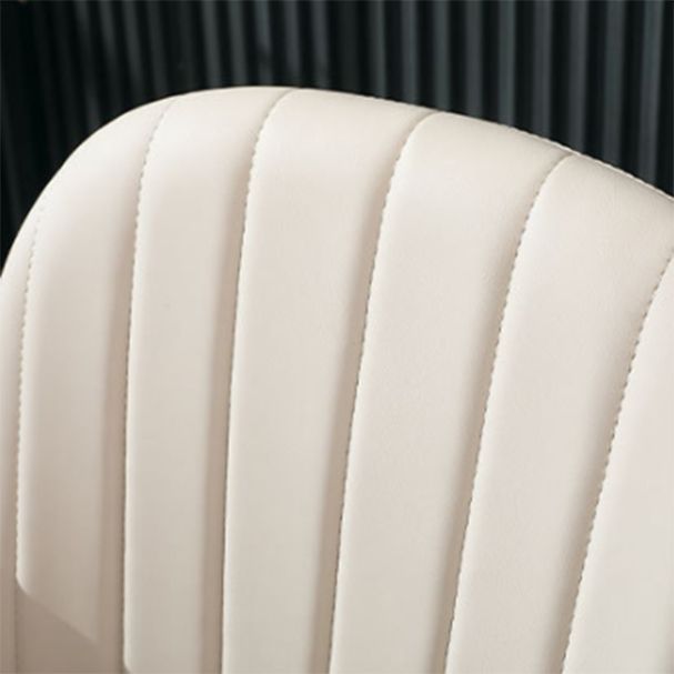 Glam Faux Marble Dining Set Round 1/3/4 Pieces Dining Set for Home Use