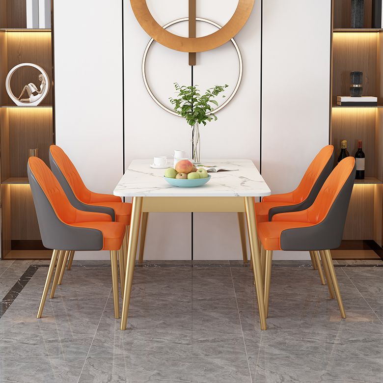 Traditional Luxury Rectangle Dining Collection 4-foot Home Furniture