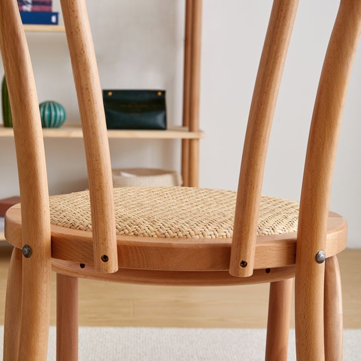 La madera de haya del estilo moderno preside el lado trasero de Windsor que cena el sistema de la silla de la cocina