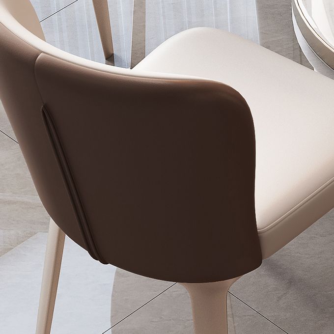 Modern Style 1/4/5/7 Pieces Furniture Round Stone Dining Set in White