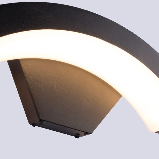 Curve Wall Light Sponce Modern Minimalist Style Fonces de aluminio