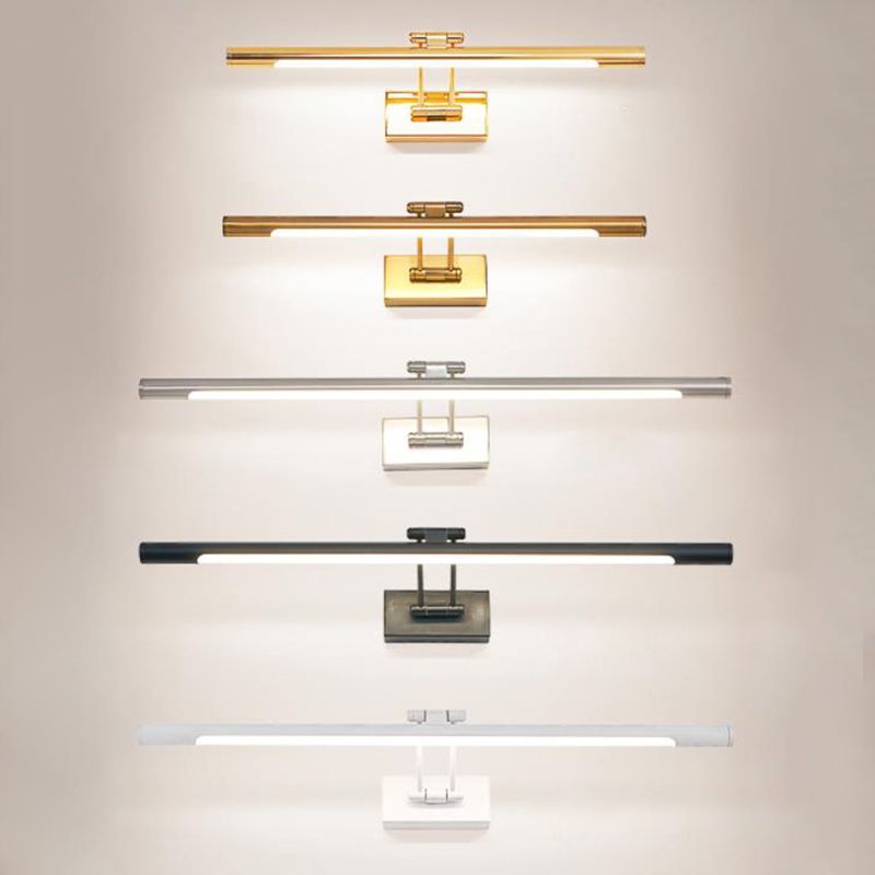 Luce di vanità lineare armato di lusso chiaro Lampada vanità vanità singola