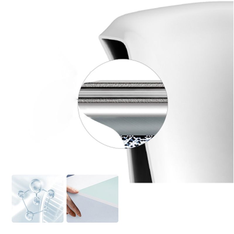 Rectangle Soaking Bathtub Freestanding Acrylic Bathtub with Faucet