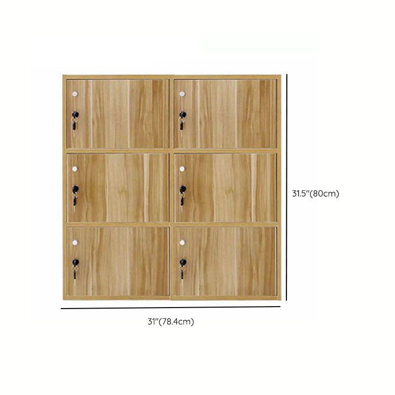 Matte Finish Non-Hanging Cabinet Modern Wood Storage Cabinet with Hinged Doors