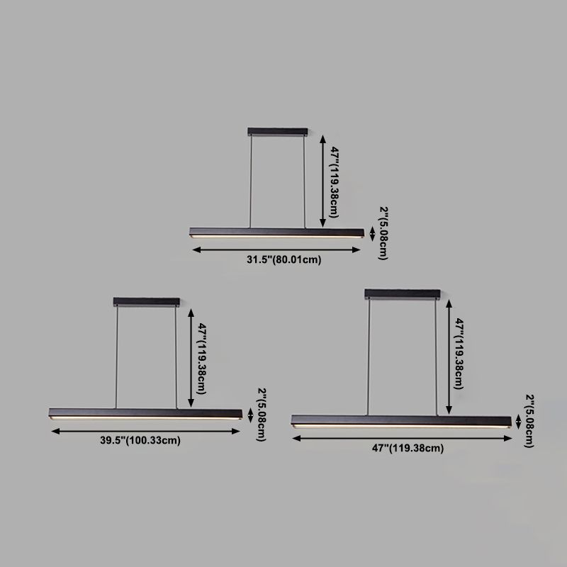Caratteristica nordica semplice luce moderna lussuosa Lumo a LED Isola lampadina per sala da pranzo