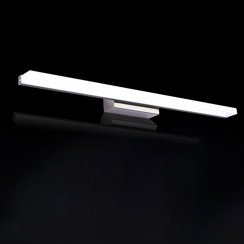 Rectangle LED Bathroom Wall Sconce Simple Waterproof Vanity Light for Dressing Table
