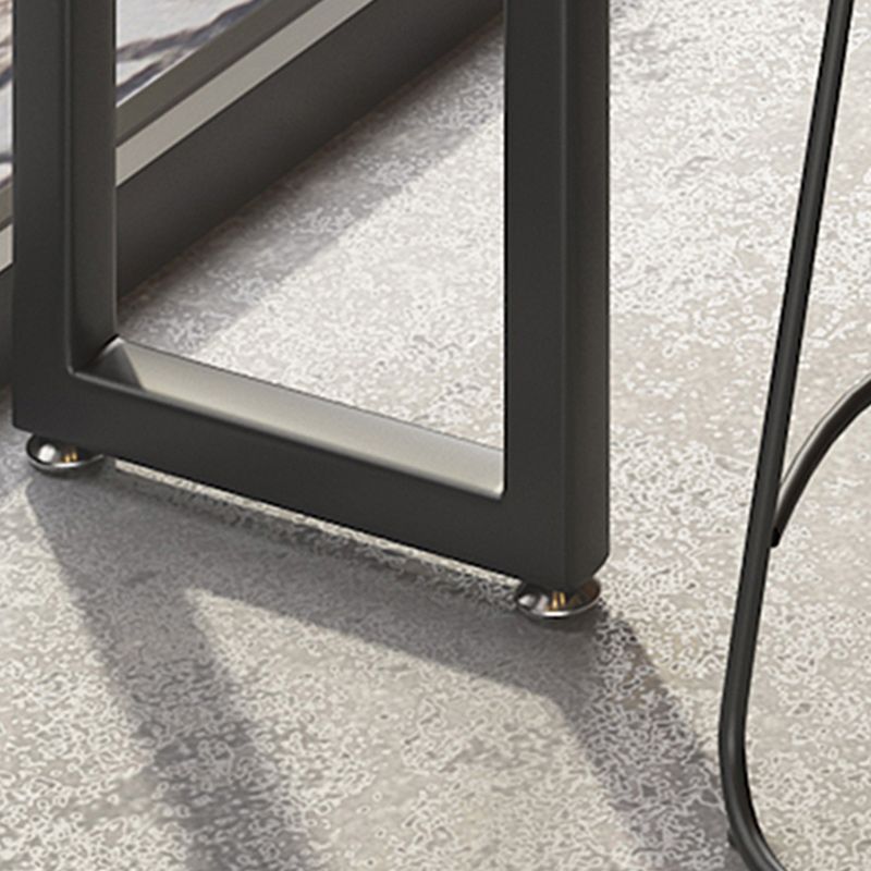 Modern Bar Table Set 1/7 Pieces Rectangle Pine Wood Counter Table for Convenience Store