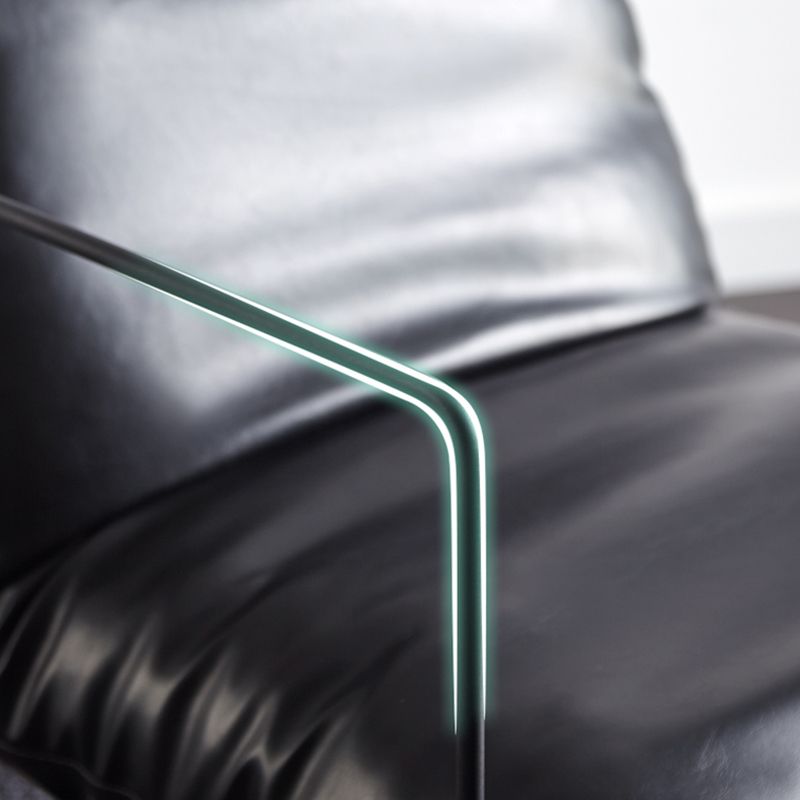 Arm Chair 26.77" L x 26.77" W x 26.77" H  Accent Armchair with Pillow Back