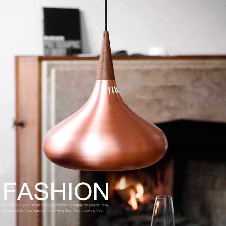 Teardrop Down Lighting Pendant Modern Style Metal Hanging Pendant Light for Dinning Room