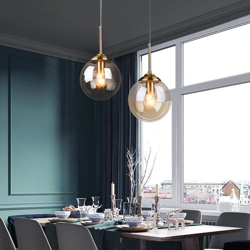 Klarglas Deckenleuchte Ding Room Schlafzimmer Multi Light Modern Hanging Light