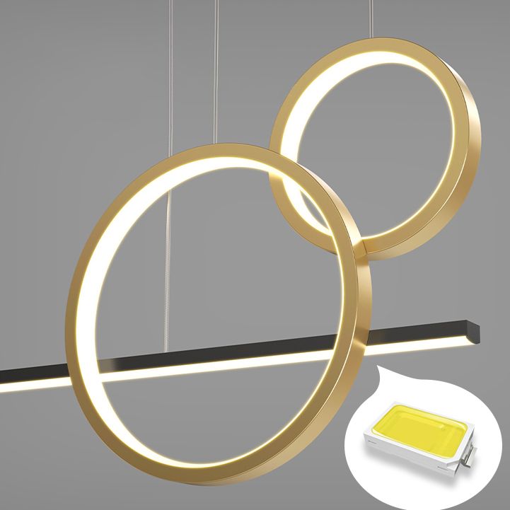 Pendre linéaire LED LED dans un style concis moderne