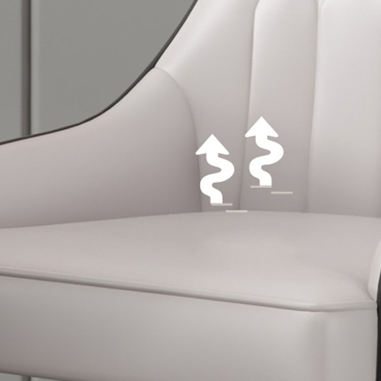 1/2/5 Pcs Metal Modern Dining Set with Round Table Dinette Set