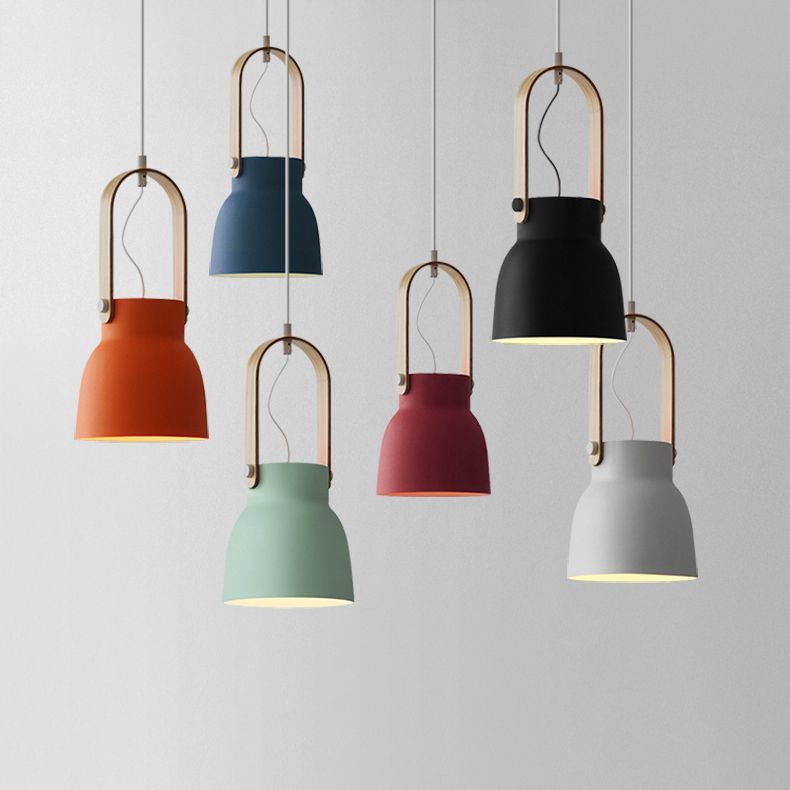 Géométrie Pendante Lighting Macaron Metal 1 Salle de salle à manger HEAD LIGHT