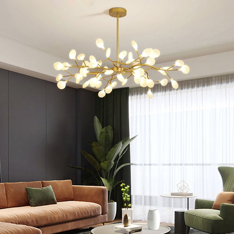 Contemporary Chandeliers Round Chandelier Light Fixtures Metal Chandelier