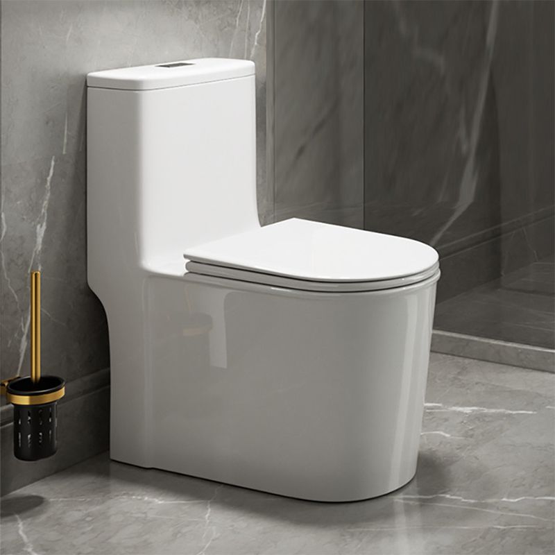 One Piece Toilet Modern Urine Toilet Floor Mounted Siphon Jet Toilet Bowl