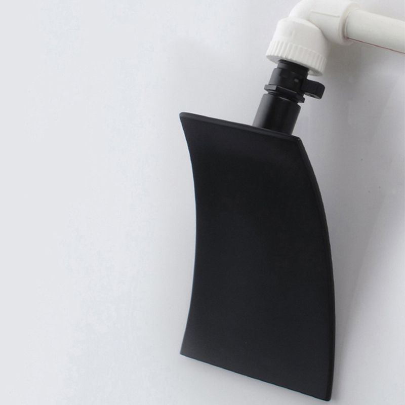 Wall Mounted Faucet Glam Style Bathroom Faucet with One Lever Handle