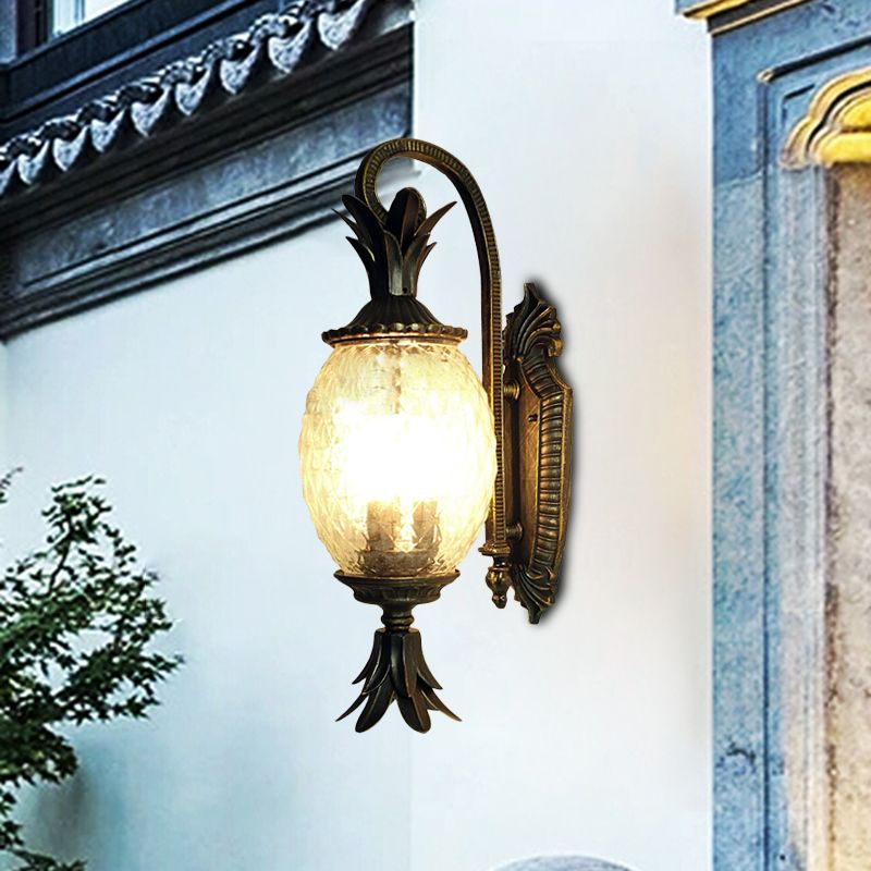 Light Sconce Courtyard Sconce Light Crystal Crystal Crystal Wall Wall Light