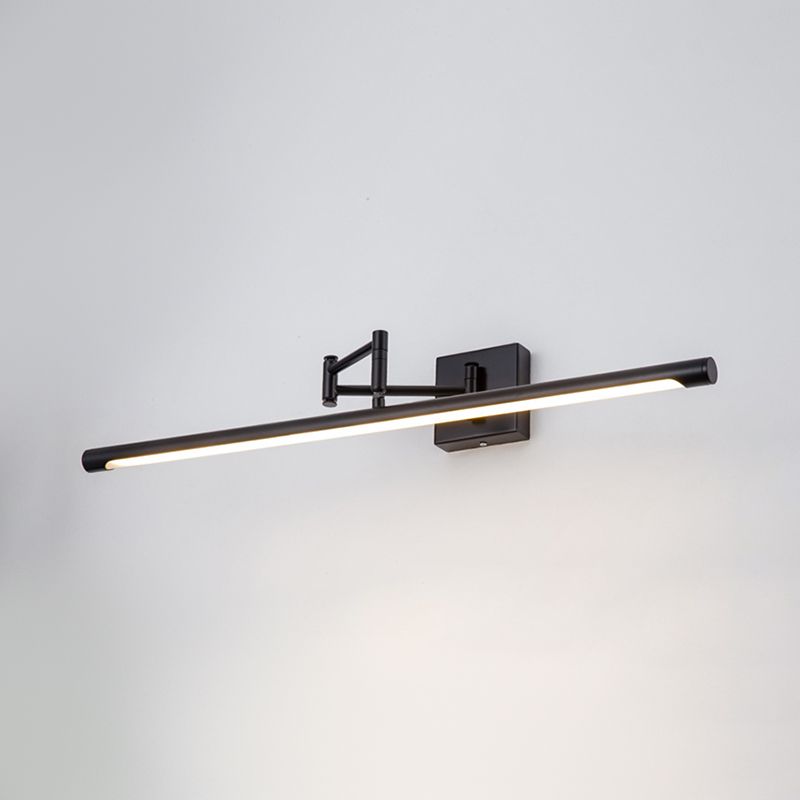 Modern Style Linear Vanity Lighting Fixtures Metal 1 Light Vanity Mirror Lights