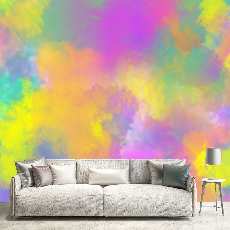 Modern Abstraction Wall Covering for Meeting Room Decoration, Waterproofing