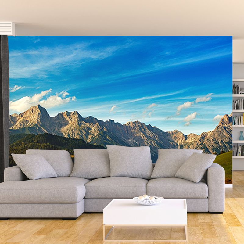 Photography Stain Resistant Mural Wallpaper Mountains Indoor Wall Mural