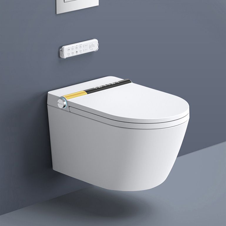 Modern Wall Mount Flush Toilet One-Piece Toilet Single Flush Urine Toilet