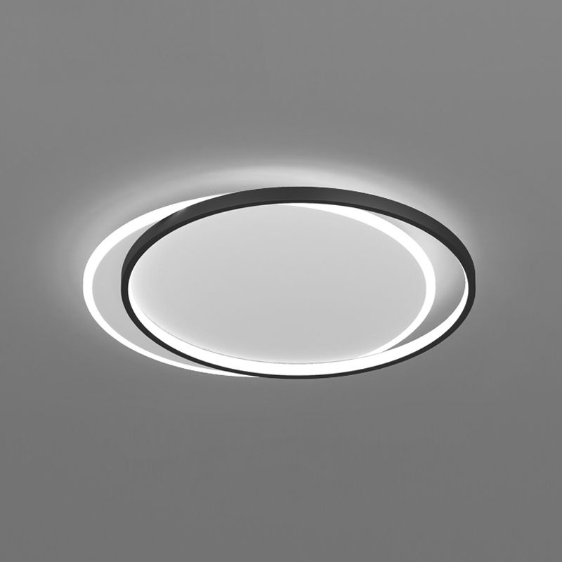 Luminaires de plafond de simplicité de lumière montée par plafond de LED pour la salle à manger de salon
