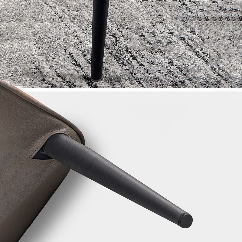 Contemporary Kitchen Dining Armless Chair Wingback Side Chair