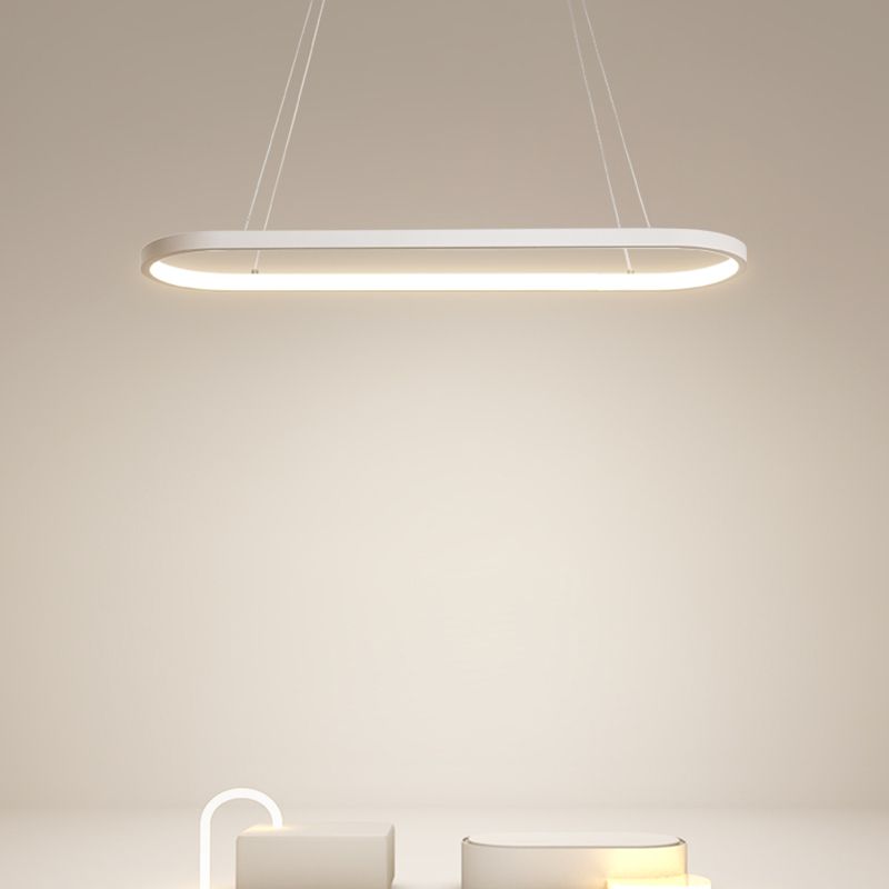 Araña de araña geométrica moderna lámpara de araña de metal de araña de metal