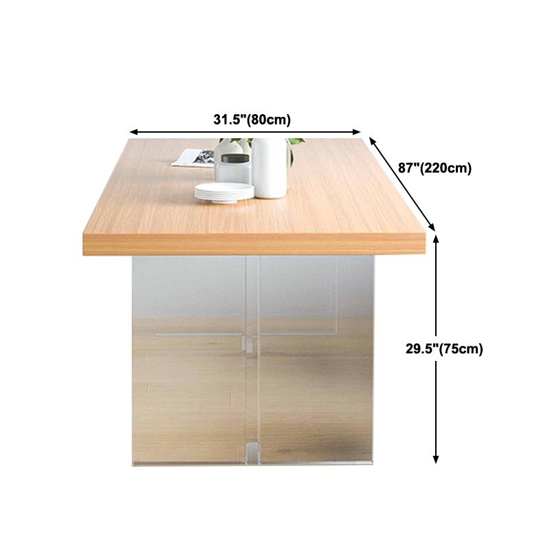 1/5 Pieces Dining Set Modern Sintered Stone Dining Table Set for Kitchen