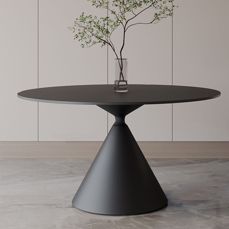 Sintered Stone Home Dining Table Modern Round Dining Room Table