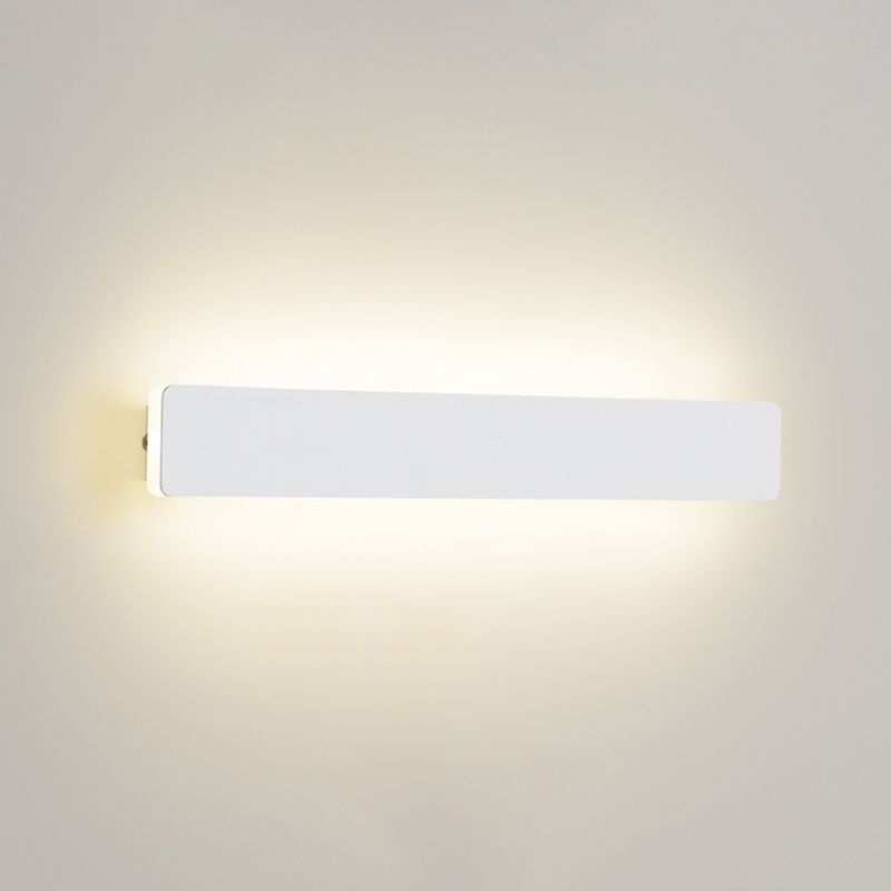 Linearer Schatten Metall Wandleuchter moderner Stil mit einem leichten Wand montiertes Licht