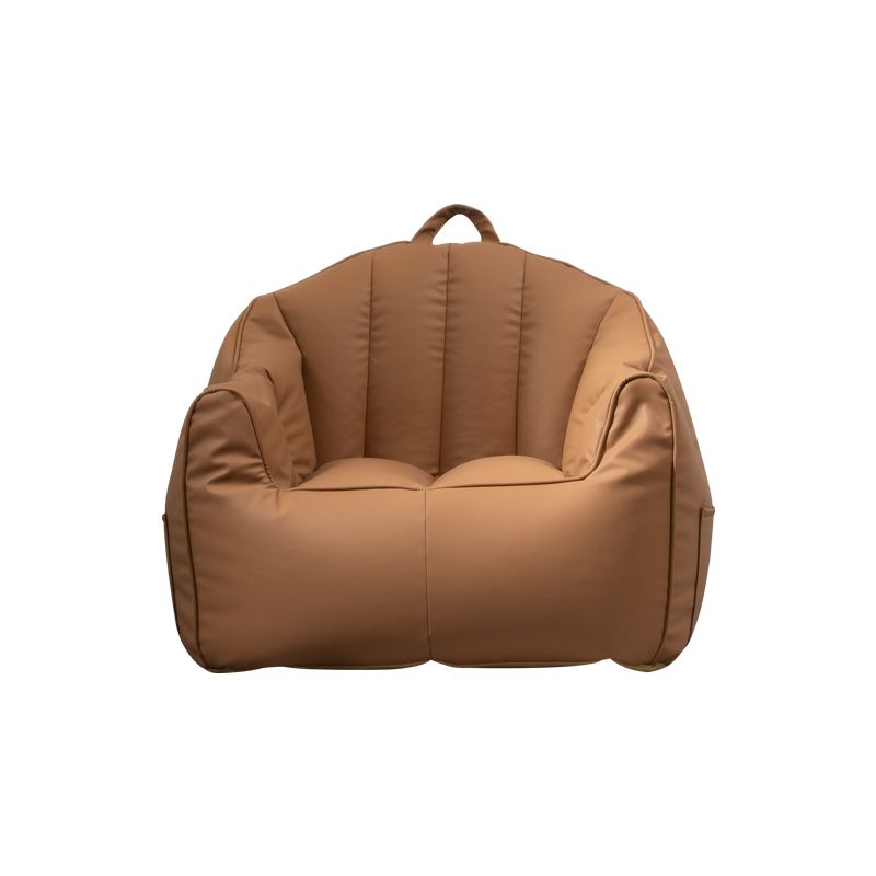 Sofá de almohada de almohada de cuero de piel sintética contemporánea Sofá de almohada cosida para apartamento para apartamento