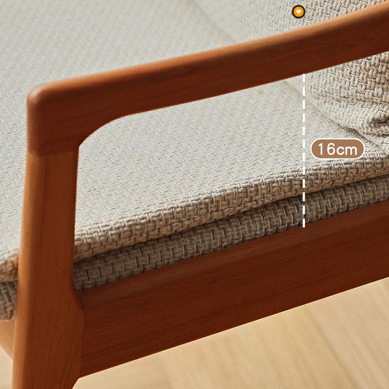 Home Contemporary Dining Chair Solid Wood Upholstered Dining Chair