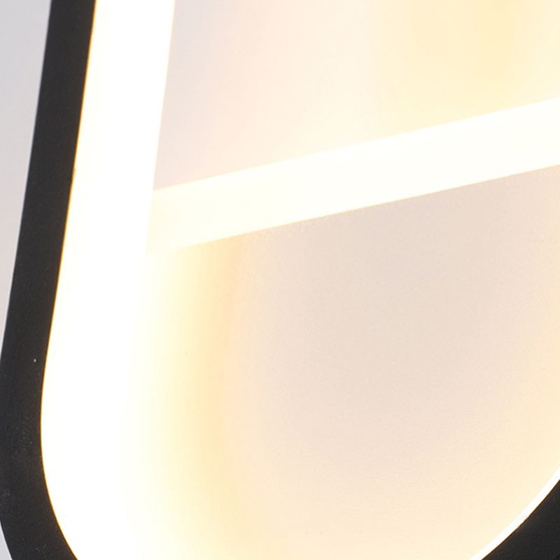 Modern Minimalist Style LED Sconce Light Fixture Acrylic Sconces