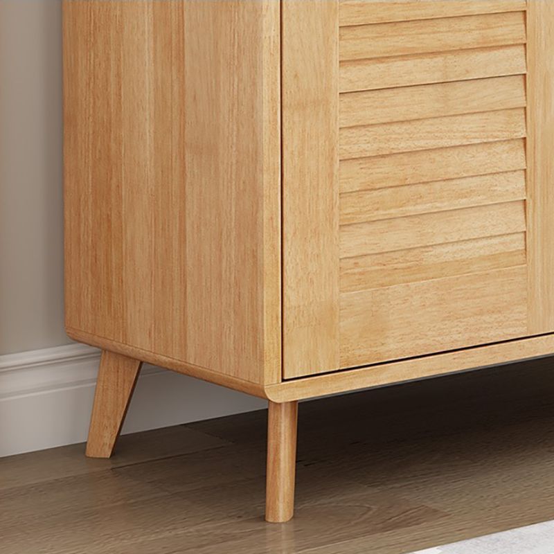 39.37" Tall Wood 2 - Door Accent Cabinet 2 - Drawer Storage Chest