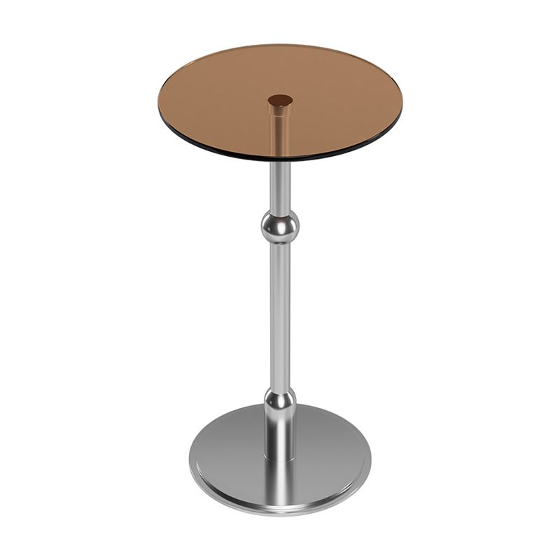 Contemporary Irregular Coffee Table Modern 21.8-In High 1 Single Cocktail Table