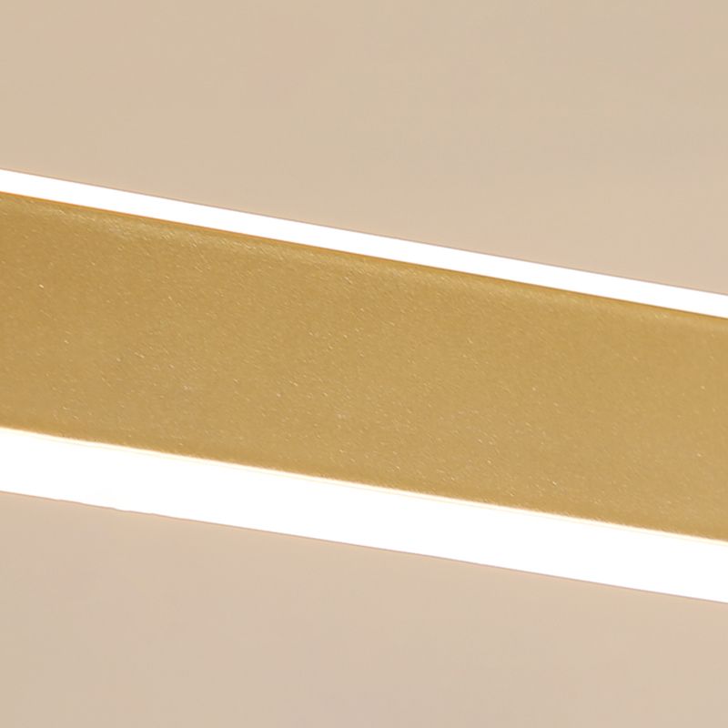 Moderne Style Island Lampe einfache LED -Aluminium -Anhängerleuchte für Esszimmer