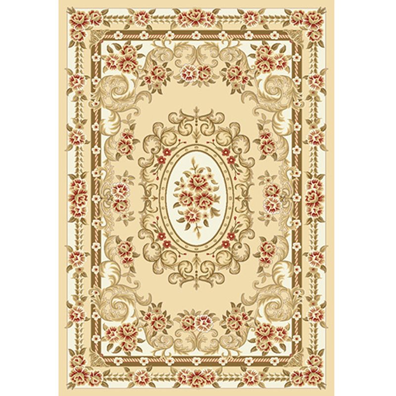 Nostalgia Home Decoration Carpet Tribal Pattern Area Rug Polyester Washable Indoor Carpet
