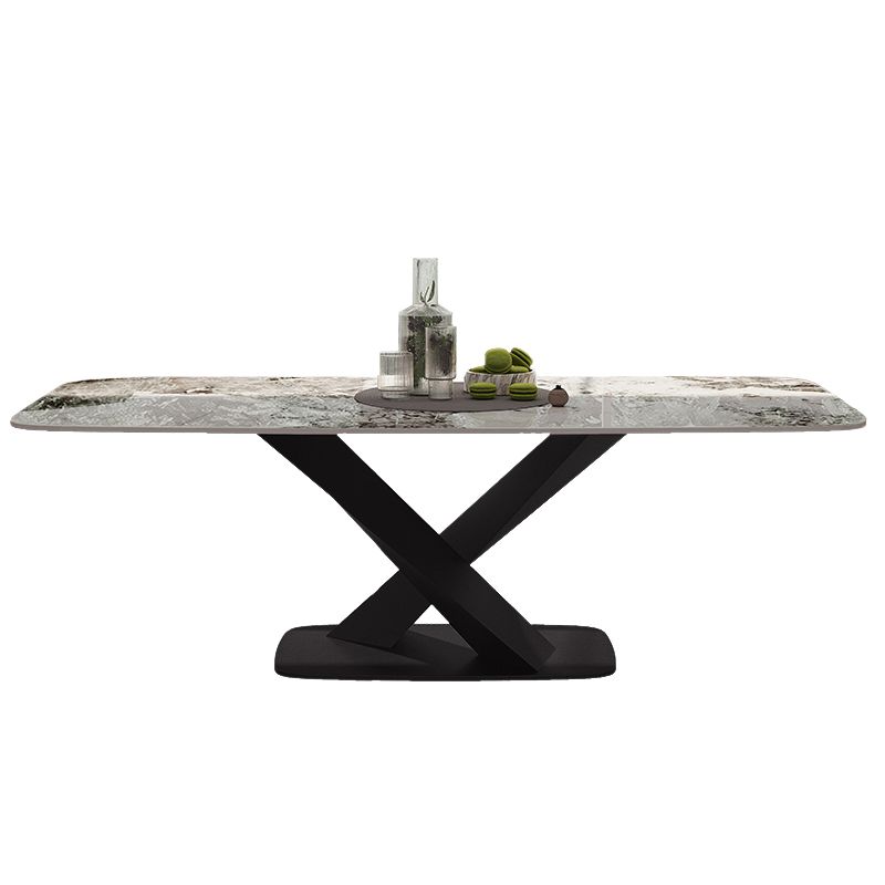 Nordic Dining Room Set 1/4/5 Pcs Stone Dining Set for Home Use