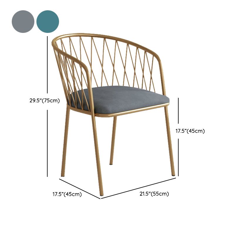 Glam Dinette Set for Home 1/2/3/5 Pieces White Dining Table Set with Metal Chairs