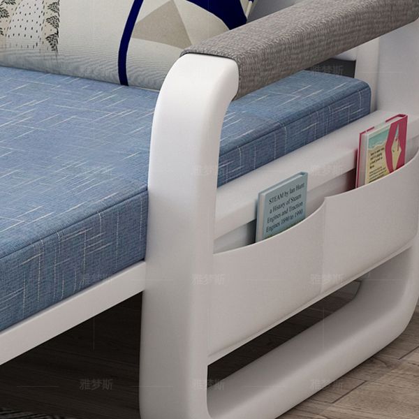 Scandinavian Futon Sofa Bed Fabric White Futon Sleeper Sofa Bed