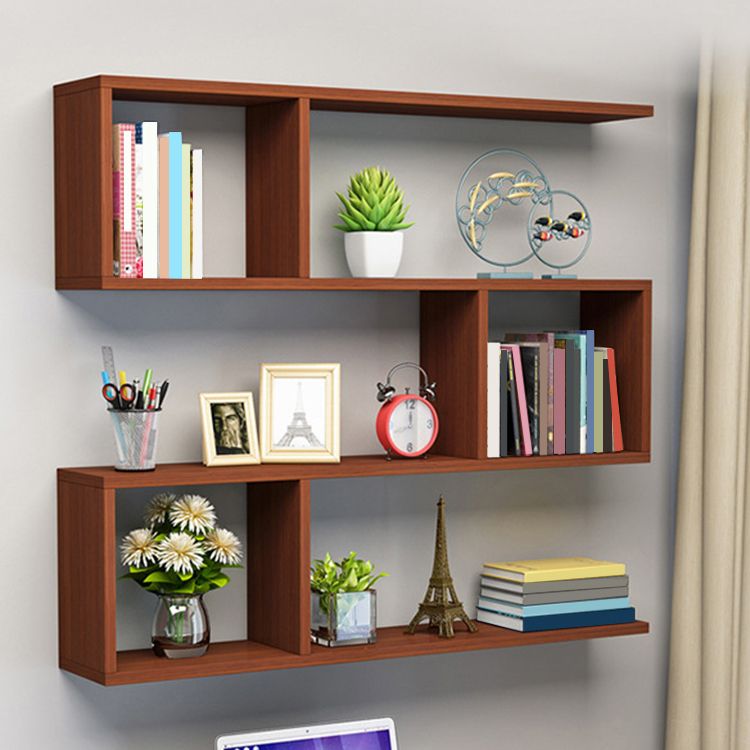 Floating Shelf Bookcase Engineered Wood Book Shelf for Study Room