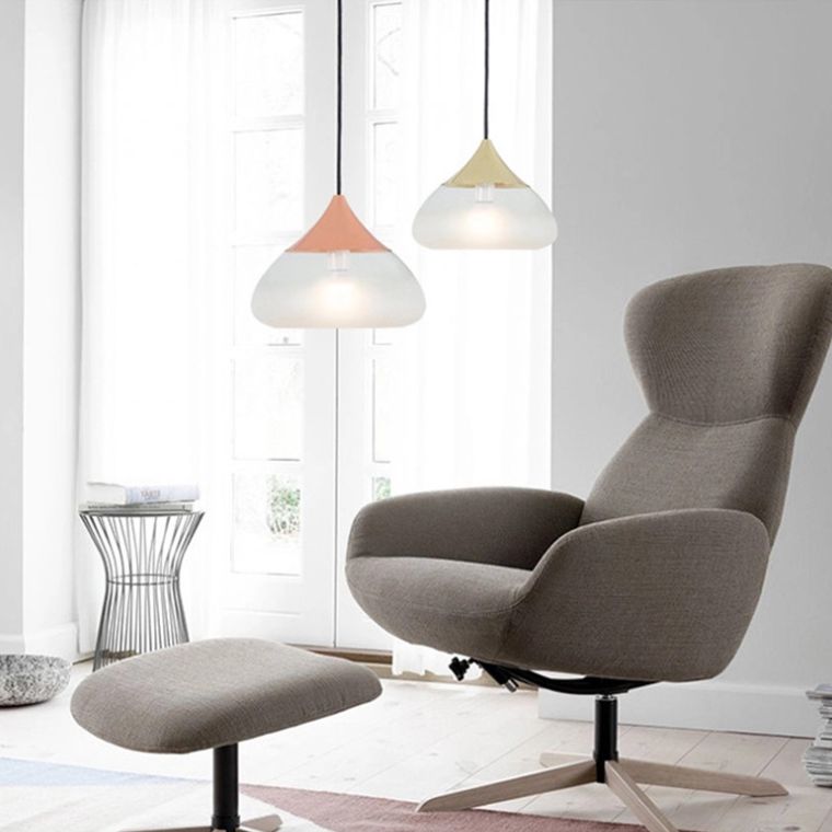 Teardrop Transparent Glass Shade Pendant Lamp Modern Style Mini Lighting Fixture for Kitchen Dining Room