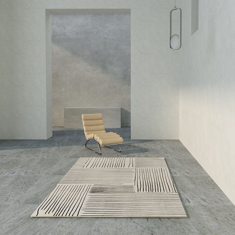 Artistic Carpet Modern Indoor Rug Washable Polyster Stain Resistant Area Carpet for Living Room