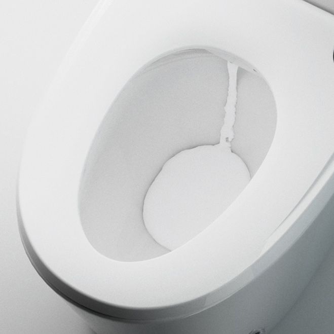 White Elongated Floor Standing Bidet Home Heated Seat All-in-One Bidet