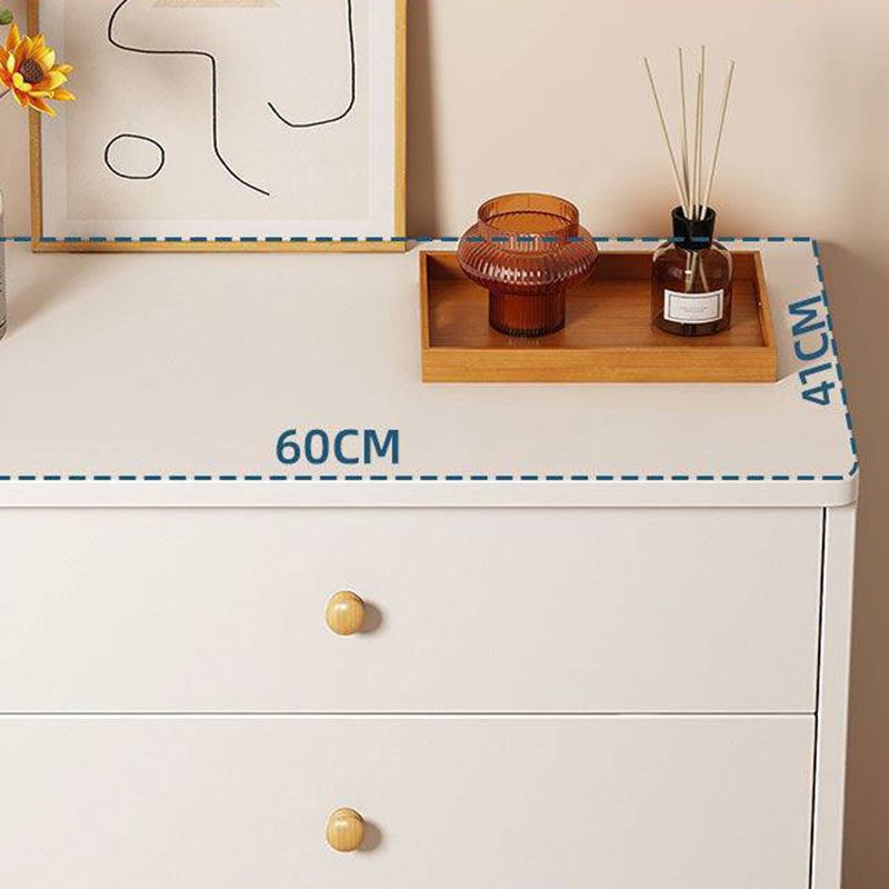 Wood Accent Chest with Drawers 12.59" Wide Modern Standard Accent Chest