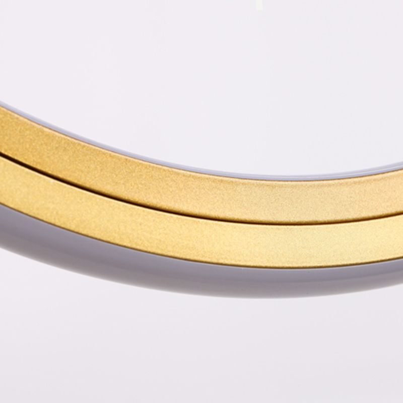 Luz de colgante lineal accesorios de té contemporáneos metal de metal de la isla de 2 luces